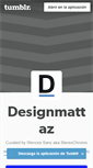 Mobile Screenshot of designmatazz.com